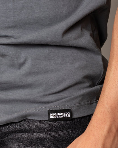 T-Shirt Dsquared2 con fascia logata uomo