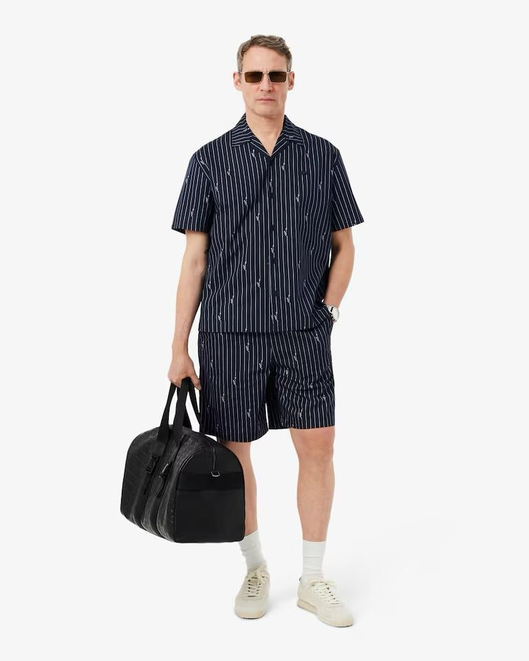 Camicia Lacoste "Logo Stripe" uomo