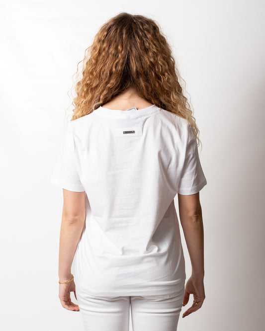 T-Shirt Iceberg con patch teddy e borchie donna