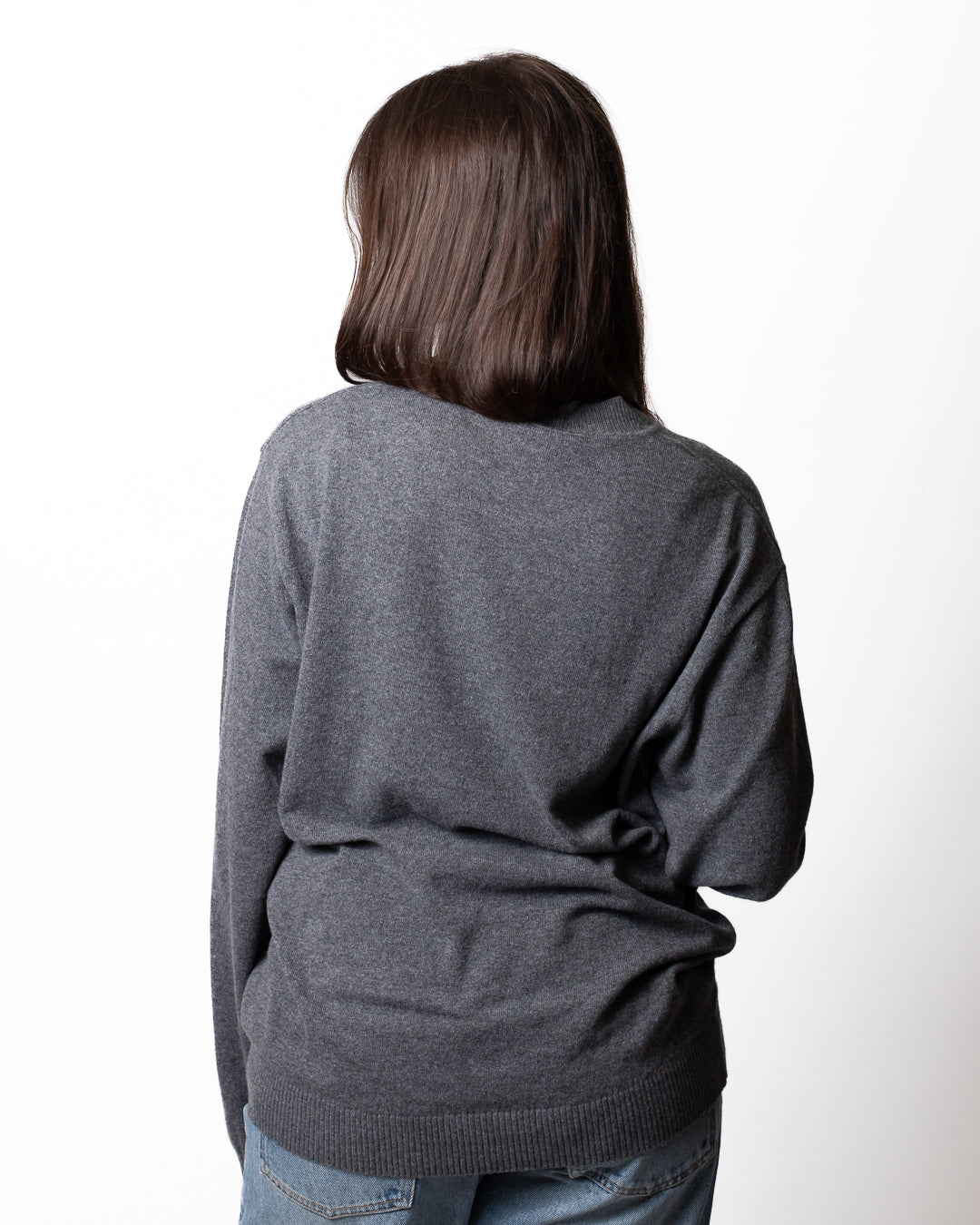 Maglia Moschino in misto lana con logo basic