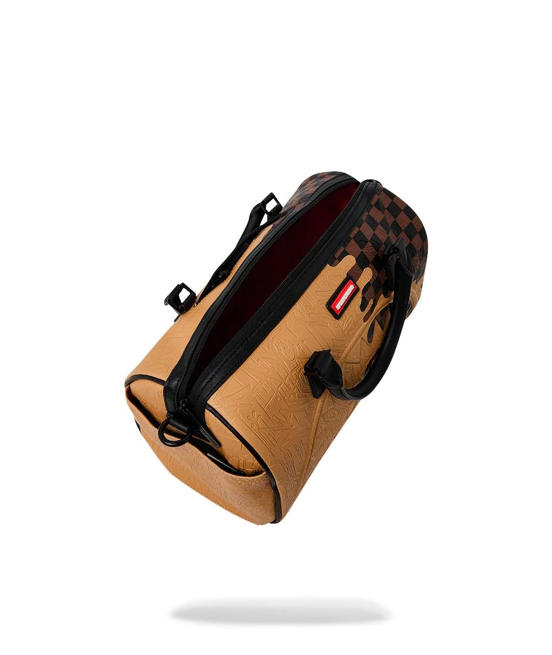 Borsa Sprayground marrone HENNY MELT MINI DUFFLE