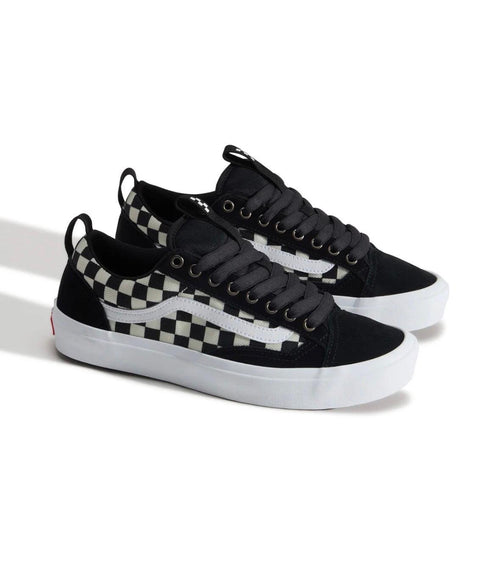 Scarpe Vans Skate Old Skool Checkerboard Black and White