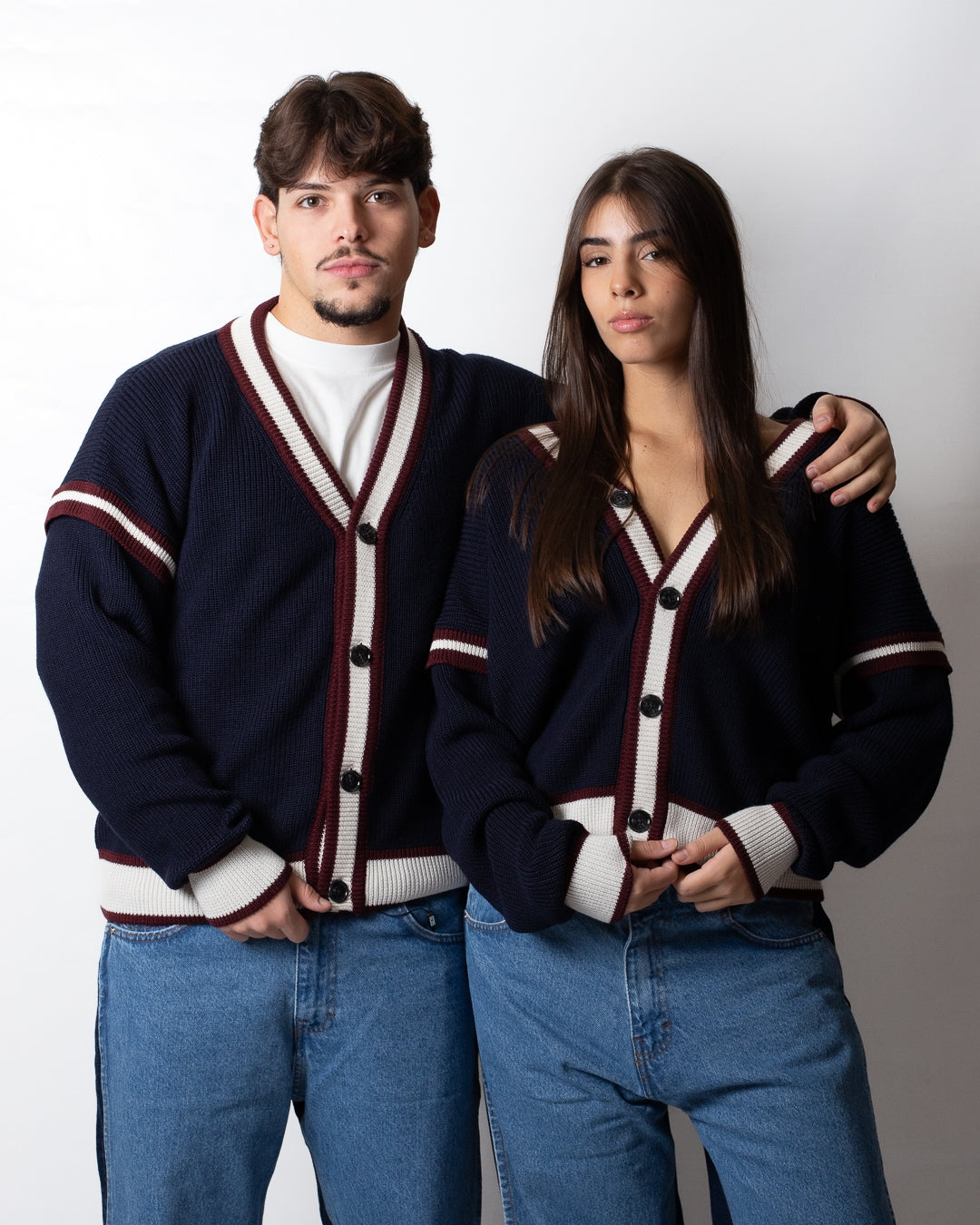 Cardigan GCDS "Logo Lounge College"