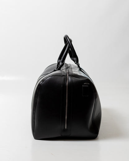 Borsone Marcelo Burlon in ecopelle "Icon Wings Royal" logato