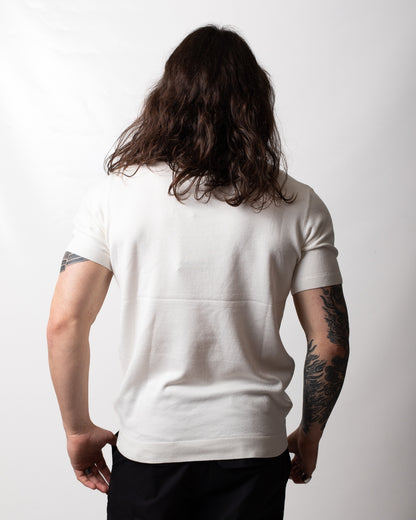 T-Shirt Richmond X in maglia con patch uomo
