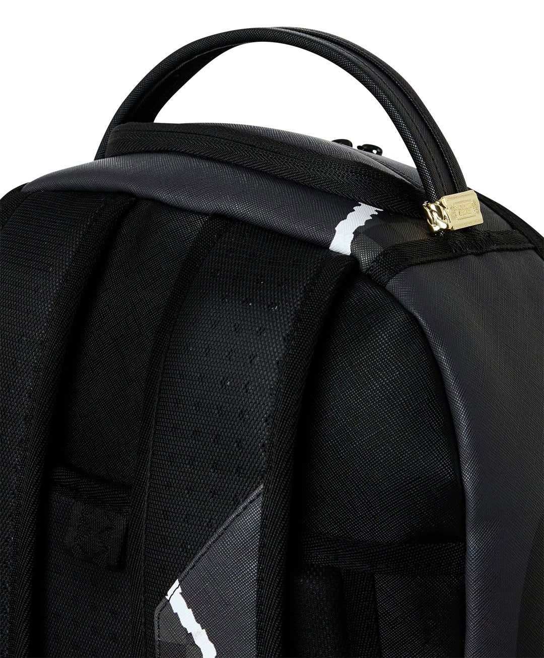 Zaino Sprayground nero CENTER RIP REVEALING GRAY CHECK BACKPACK