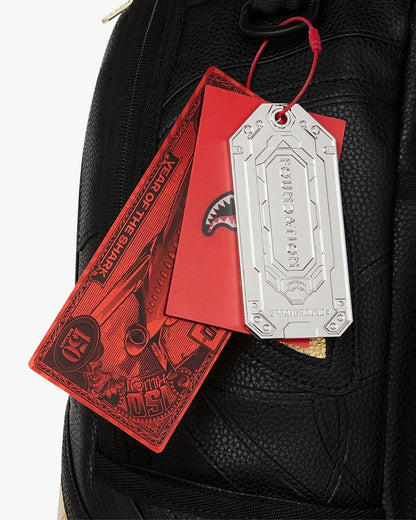 Zaino Sprayground nero "FOUNDATION FIT FOR KING BACKPACK"