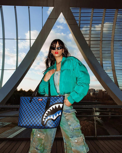 Borsa Sprayground blu midnight sip tote