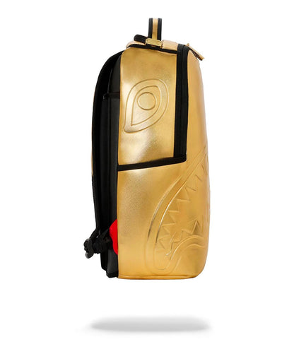Zaino Sprayground marrone SHARKS IN PARIS GOLD DRIP BACKPACK