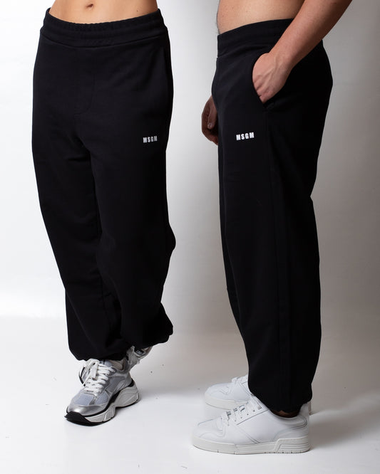 Pantalone MSGM in felpa con logo minimal