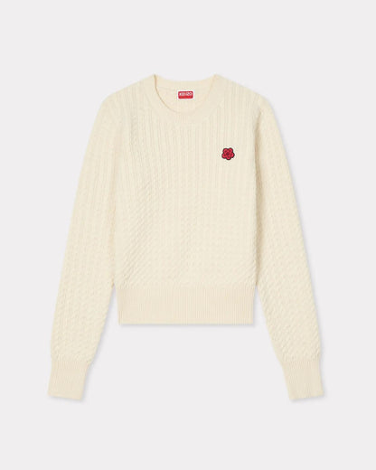 Maglia Kenzo girocollo "Boke Flower Cable" donna