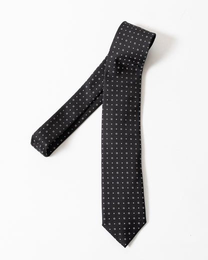 Cravatta Daniele Alessandrini con stampa jacquard