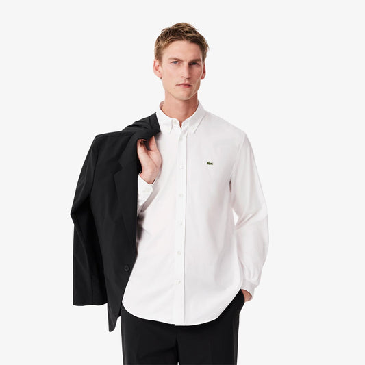 Camicia Lacoste essential regular fit uomo