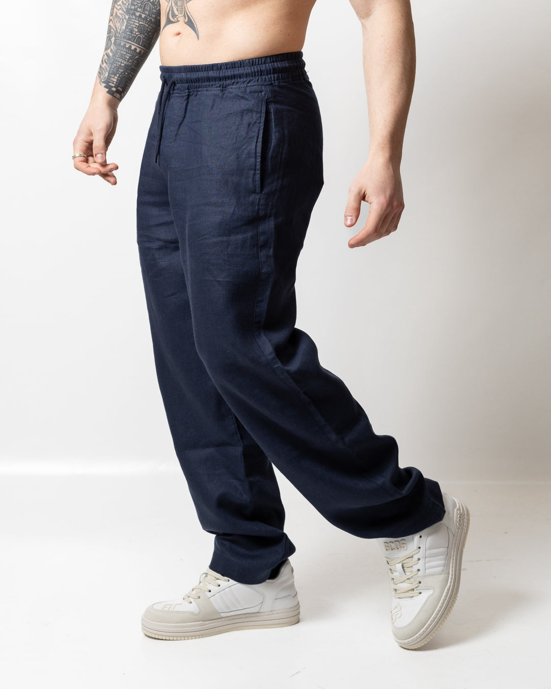 Pantalone Colmar "Unique" in lino uomo