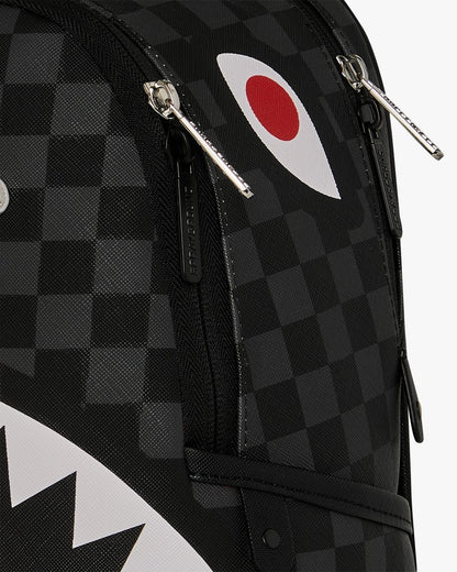 Zainetto Sprayground nero SILVER SIDE DRIP BLACK CHECK SAVAGE BACKPACK