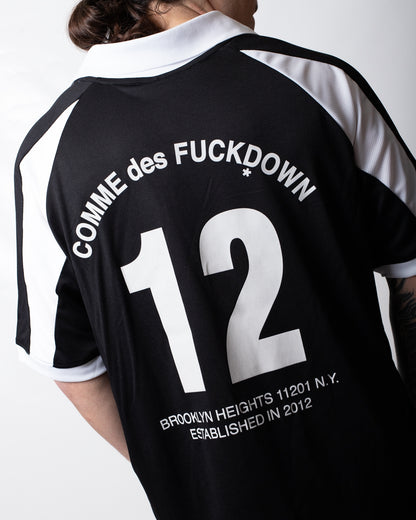 T-Shirt Comme des Fuckdown in poliestere con stampe uomo