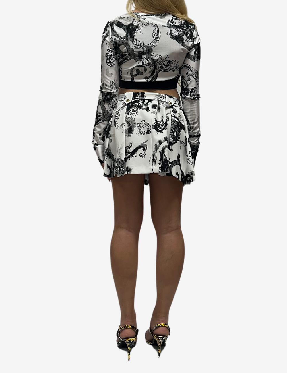 Gonna Versace Jeans Couture fantasia baroque donna