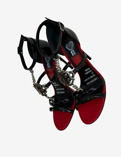 Sandalo con tacco John Richmond con catena donna