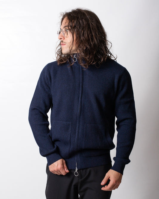 Maglia Liu Jo mezza zip a costine uomo