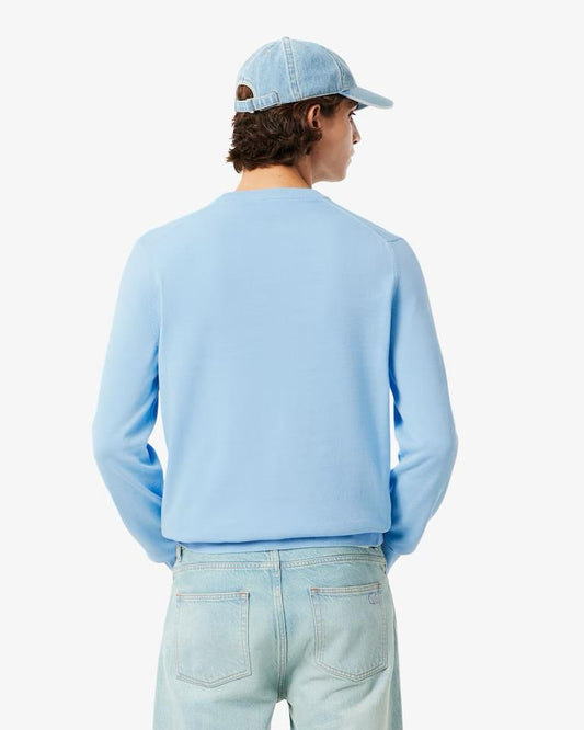 Maglia Lacoste girocollo con logo multicolor uomo