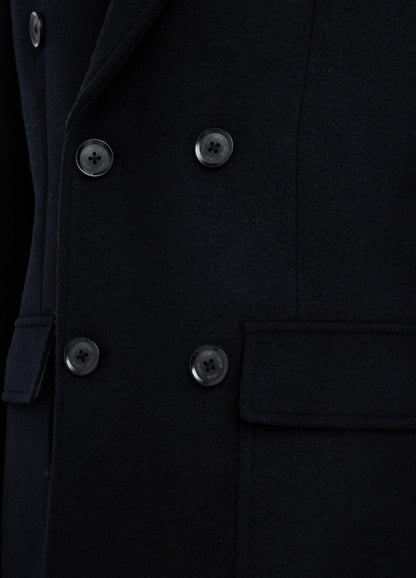 Cappotto Liu Jo doppiopetto in lana e cashmere uomo