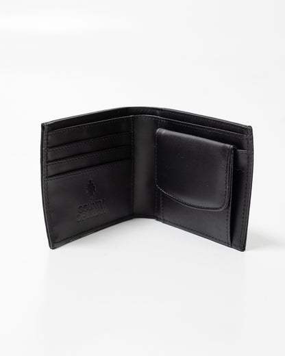 Portafogli Marcelo Burlon in ecopelle "Icon Wings Royal" logato