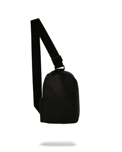 Tracolla Sprayground nero DISAPPEARING SHARK BACKPACK SLING 