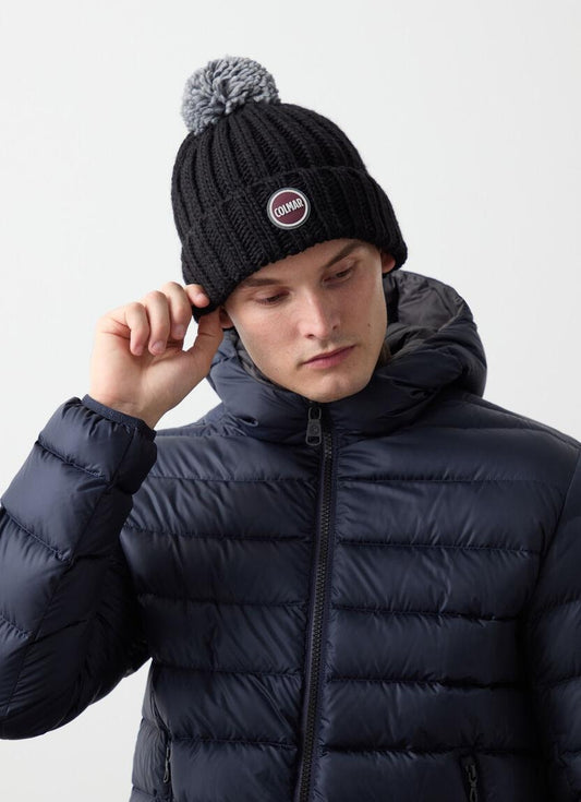 Cappello Colmar in misto lana con pon pon