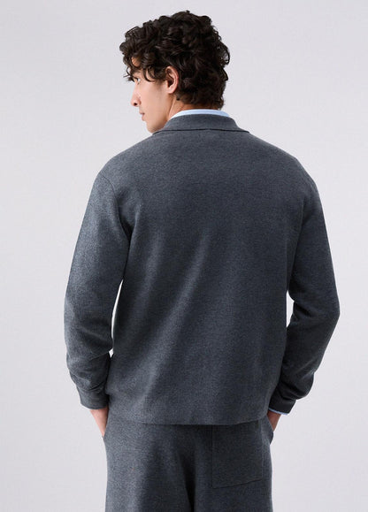 Cardigan Liu Jo full zip con logo metallico
