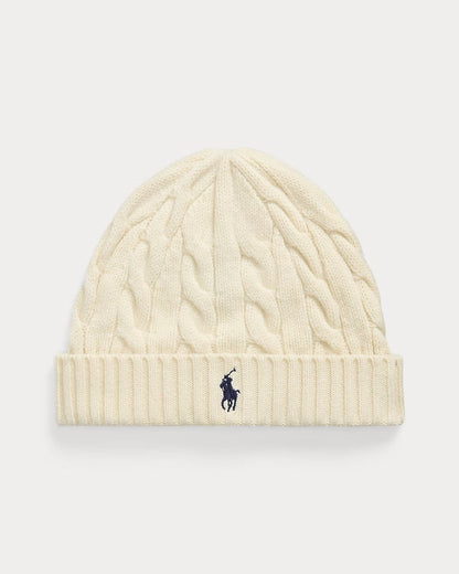 Cappello Polo Ralph Lauren in lana e cashmere con logo ricamato