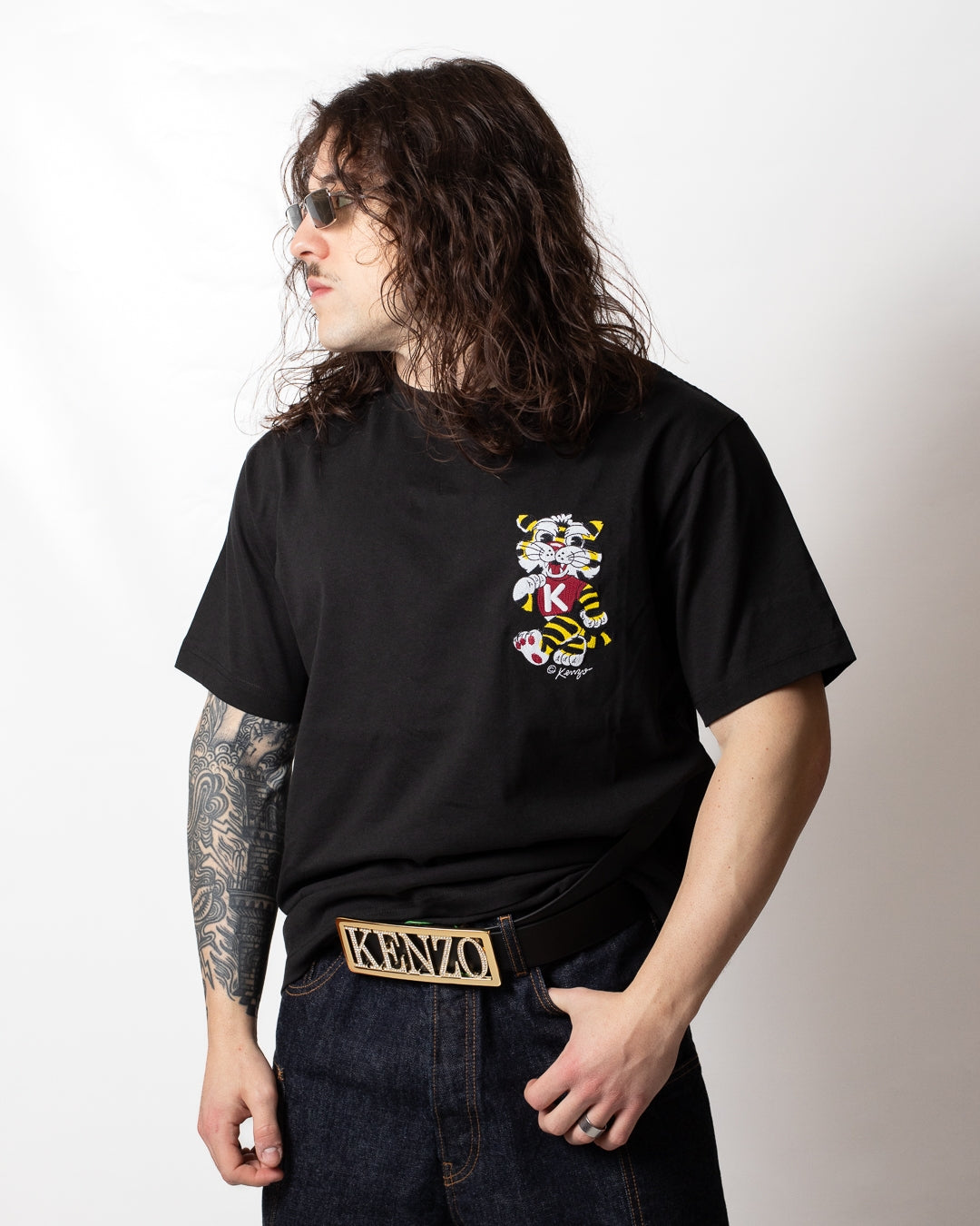 T-Shirt Kenzo "Wild Tiger" uomo