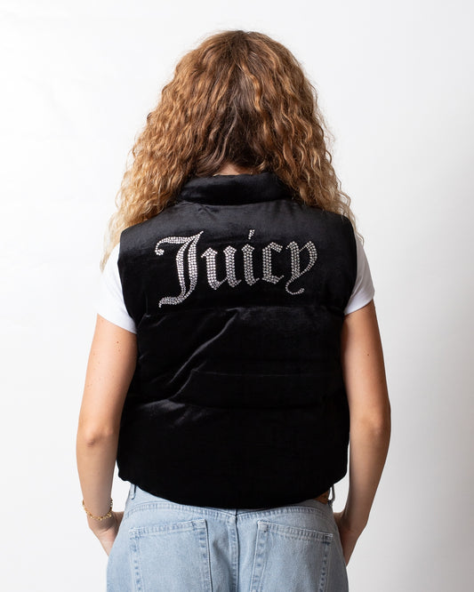 Gilet Juicy Couture "Lightening Velour" donna