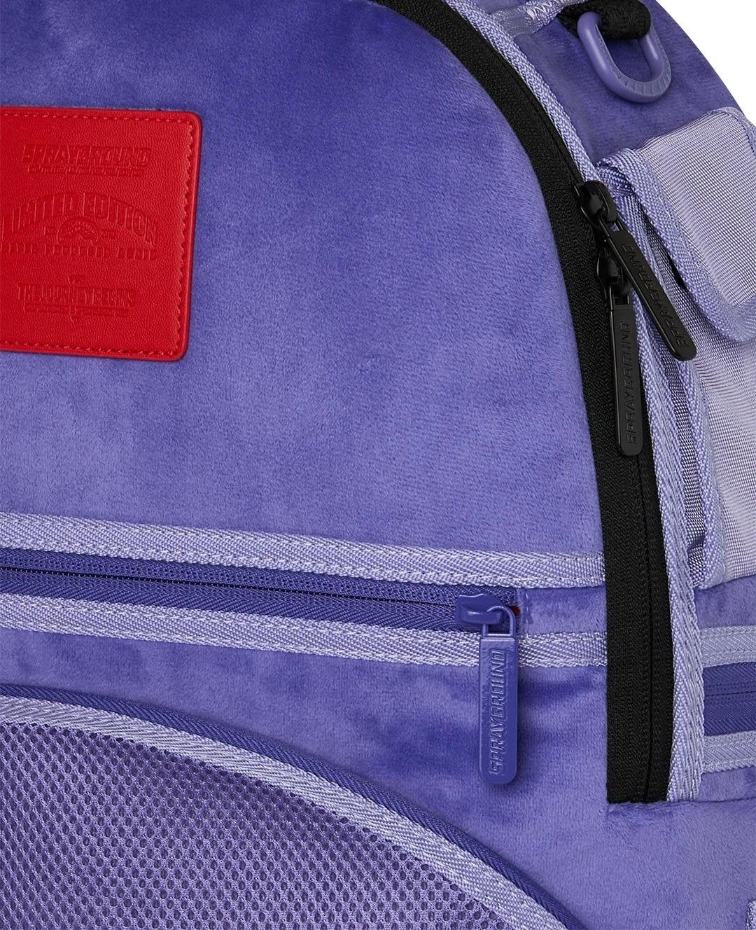 Zaino Sprayground nero e viola reversibile NEW REVERSIBLE BACKPACK V2ILE