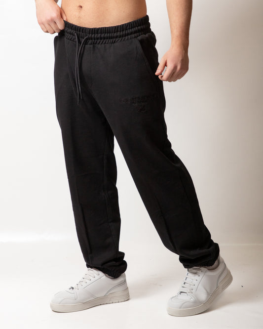 Pantalone Richmond X in felpa con logo in spugna uomo