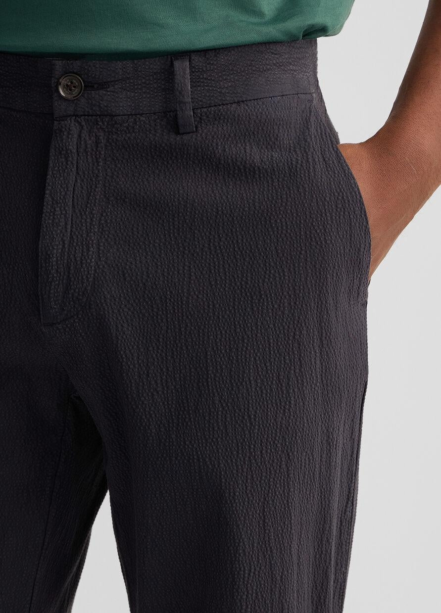 Pantalone Liu Jo seersucker cropped leg uomo