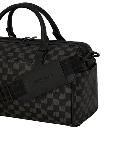 Borsa Sprayground nero Dripping sharks in paris mini duffle