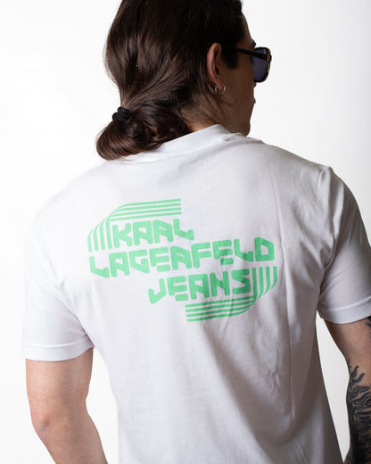 T-Shirt Karl Lagerfeld Jeans con logo stampato uomo