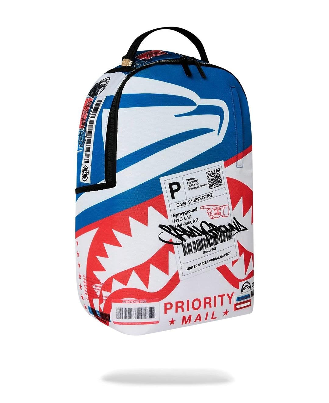 Zaino Sprayground bianco USPS SPRAYGROUND SPECIAL DELIVERY BACKPACK