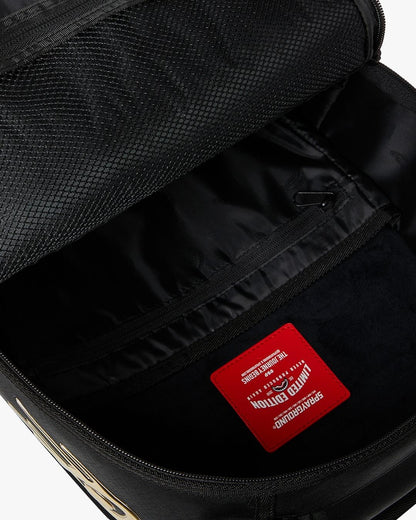 Zaino Sprayground nero "GOLD AND DANGEROUS BACKPACK"