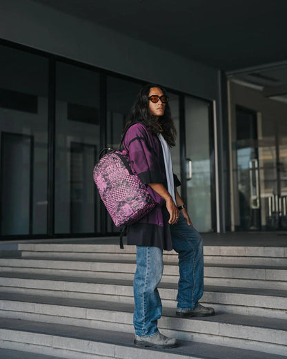 Zaino Sprayground fucsia "ORGANZA SHARK BACKPACK"