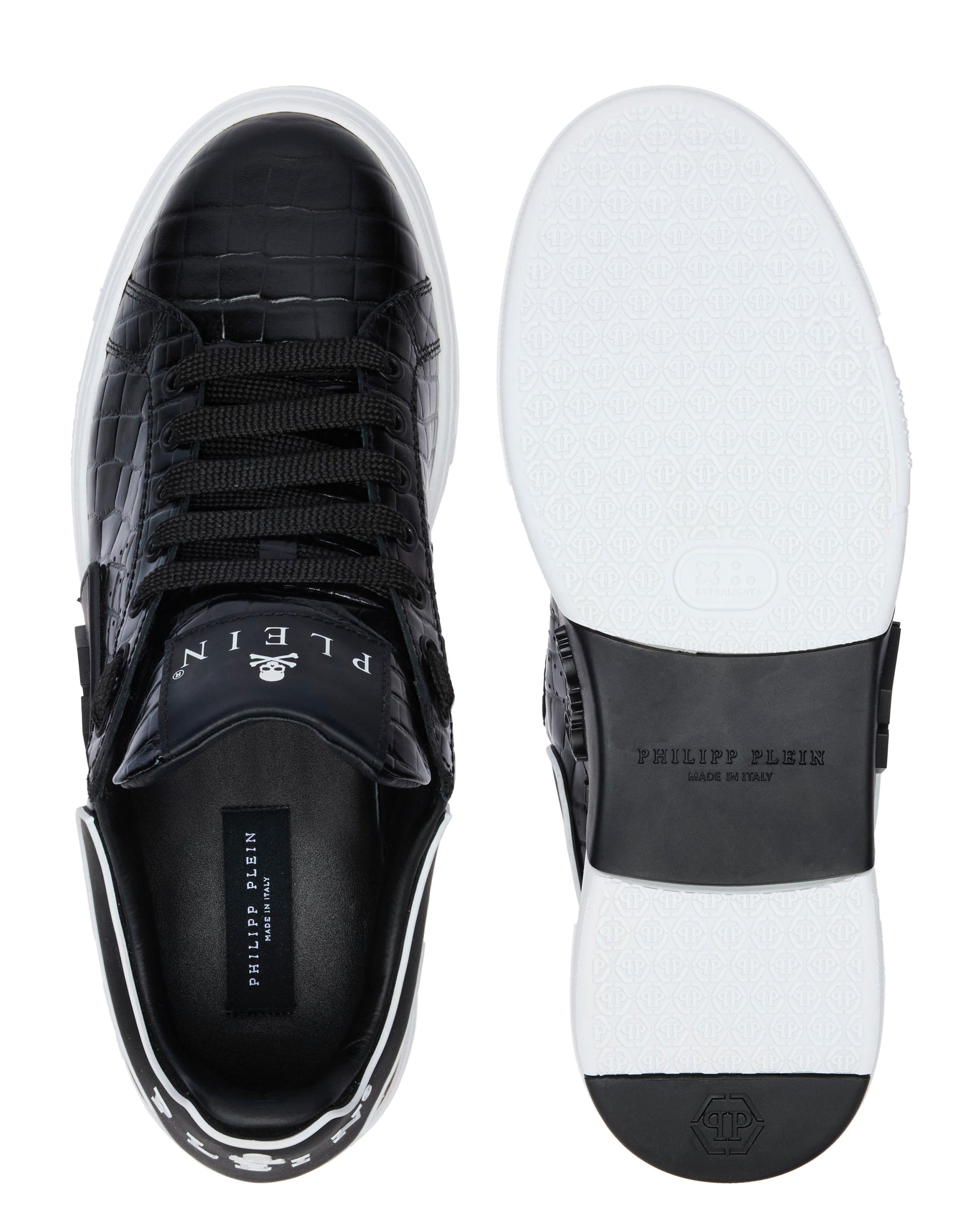 Sneakers Philipp Plein low top phantom kick$ coccodrillo