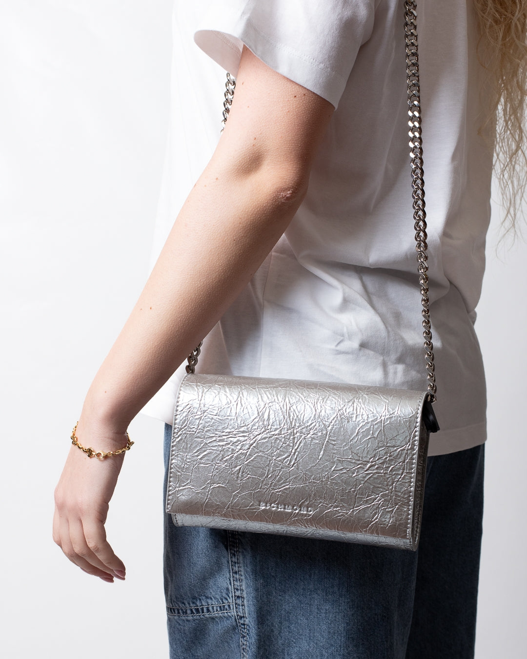 Borsa Richmond shoulder con catena donna