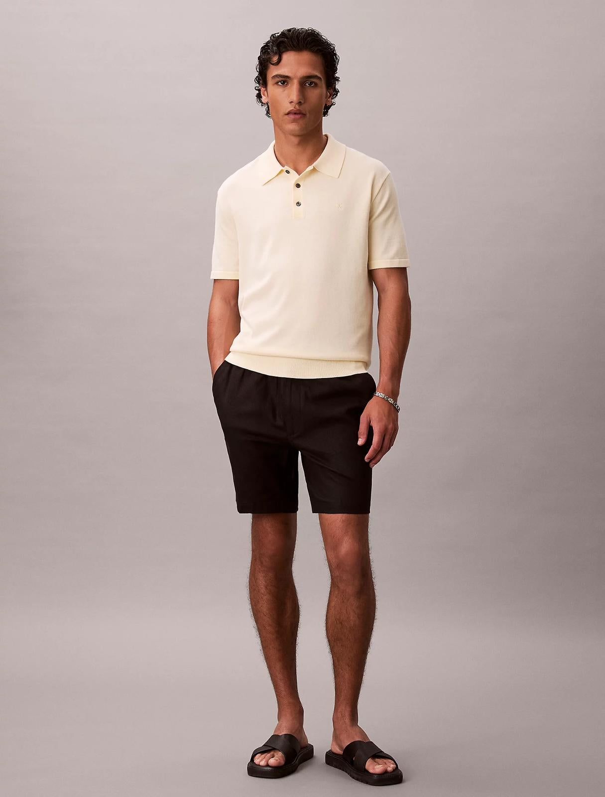 Polo Calvin Klein in cotone supima uomo