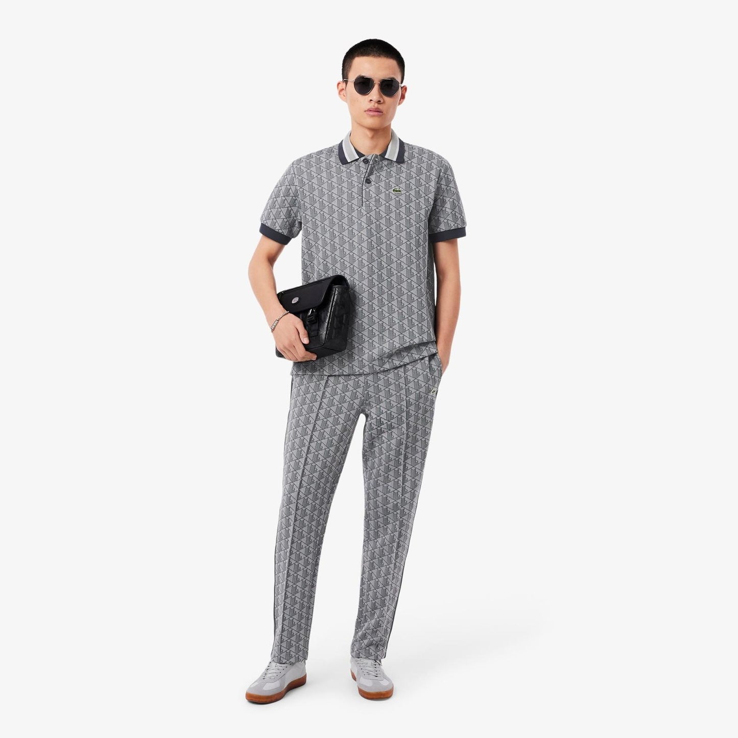 Polo Lacoste "Logo monogram" uomo