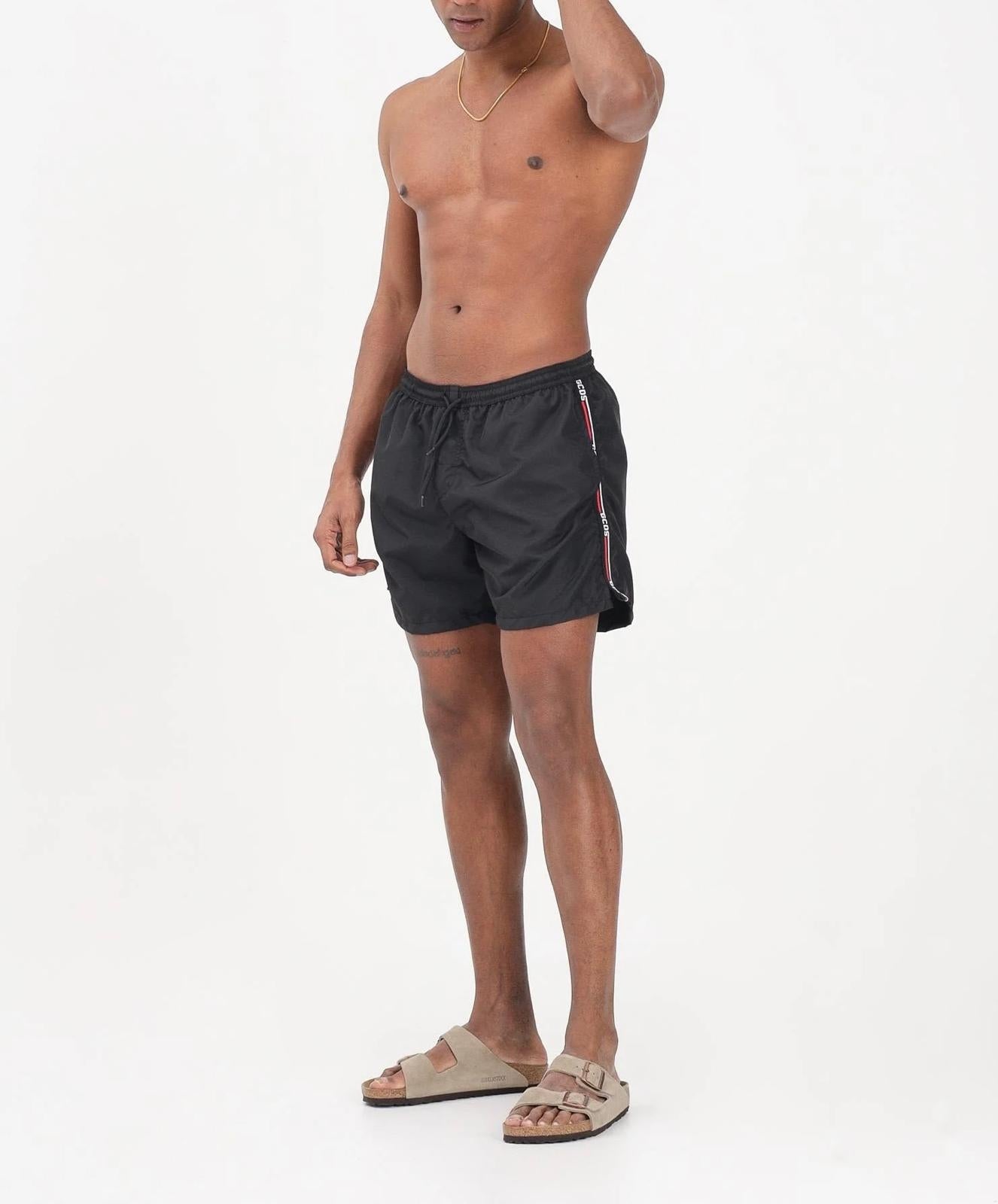 Boxer mare GCDS logo tape uomo
