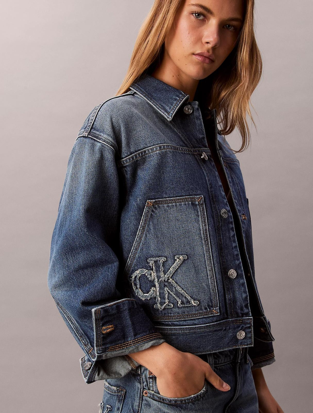 Giubbotto Calvin Klein in jeans donna