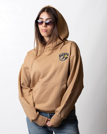 Felpa Barrow "Teddy Baseball" con cappuccio