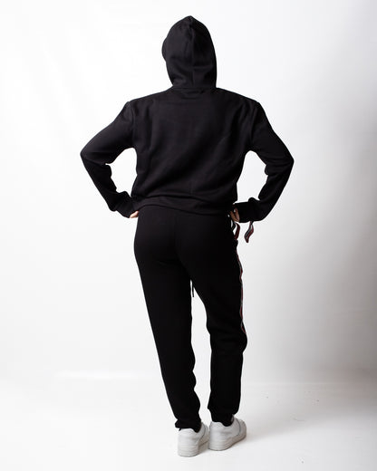 Felpa GCDS con cappuccio "Logo Tape Scouba" donna