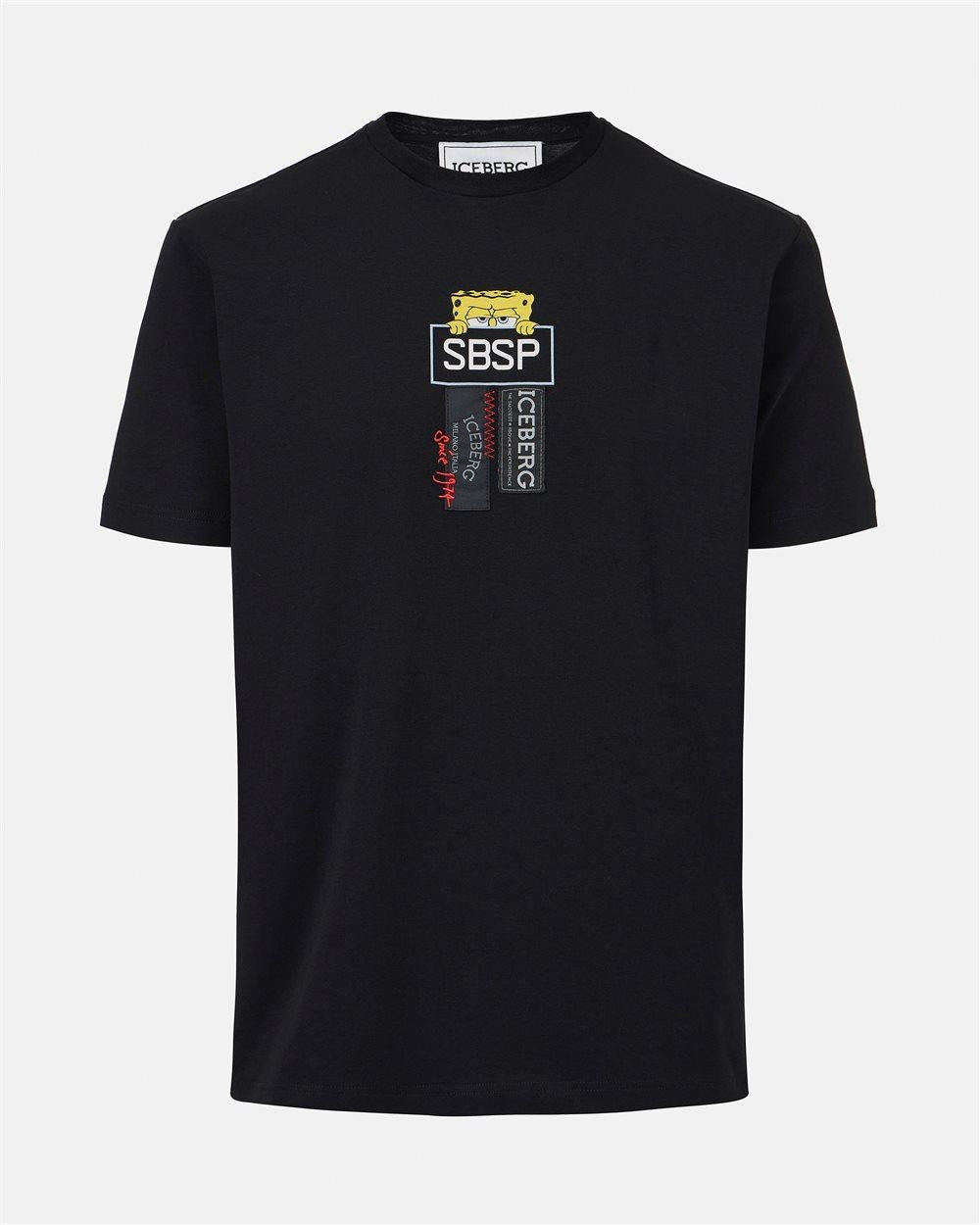T-Shirt Iceberg X Spongebob Squarepants con stampa uomo