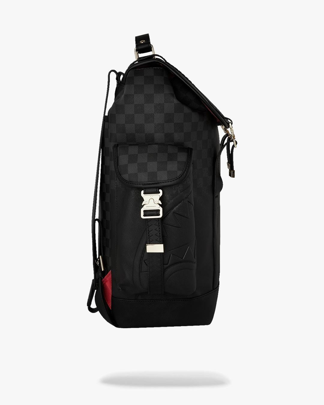 Zaino Sprayground nero "SPRITZ BLACK MONTE CARLO BACKPACK"